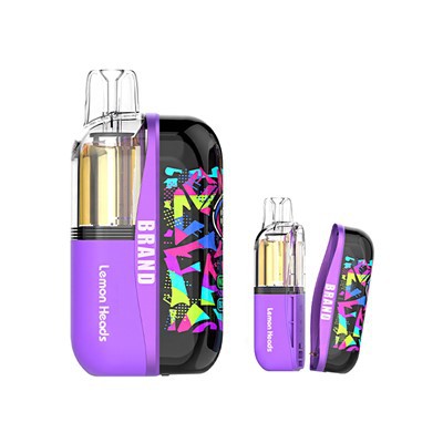 POD Vape viso ekrano ekranas su maitinimo baku ir skaidriu baku