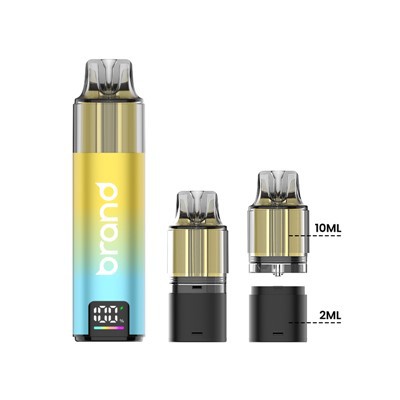 8000 Puffs 2+10ml UK Market POD System Compact